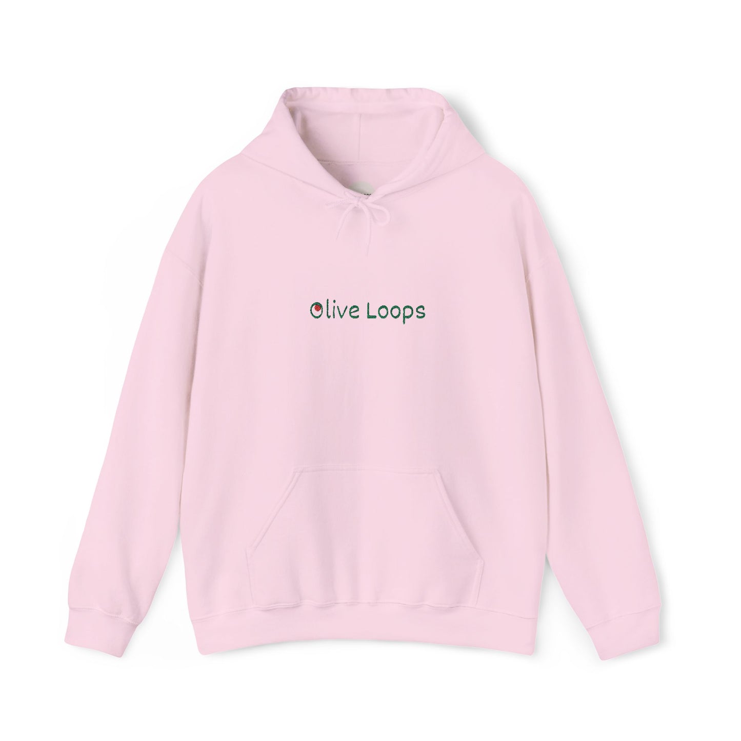 Olive Loops: Cozy Hoodie
