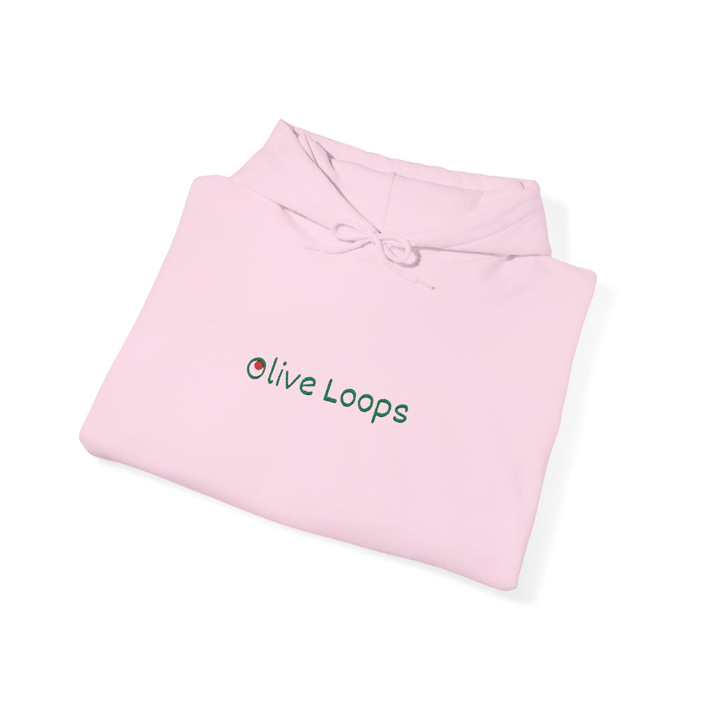 Olive Loops: Cozy Hoodie