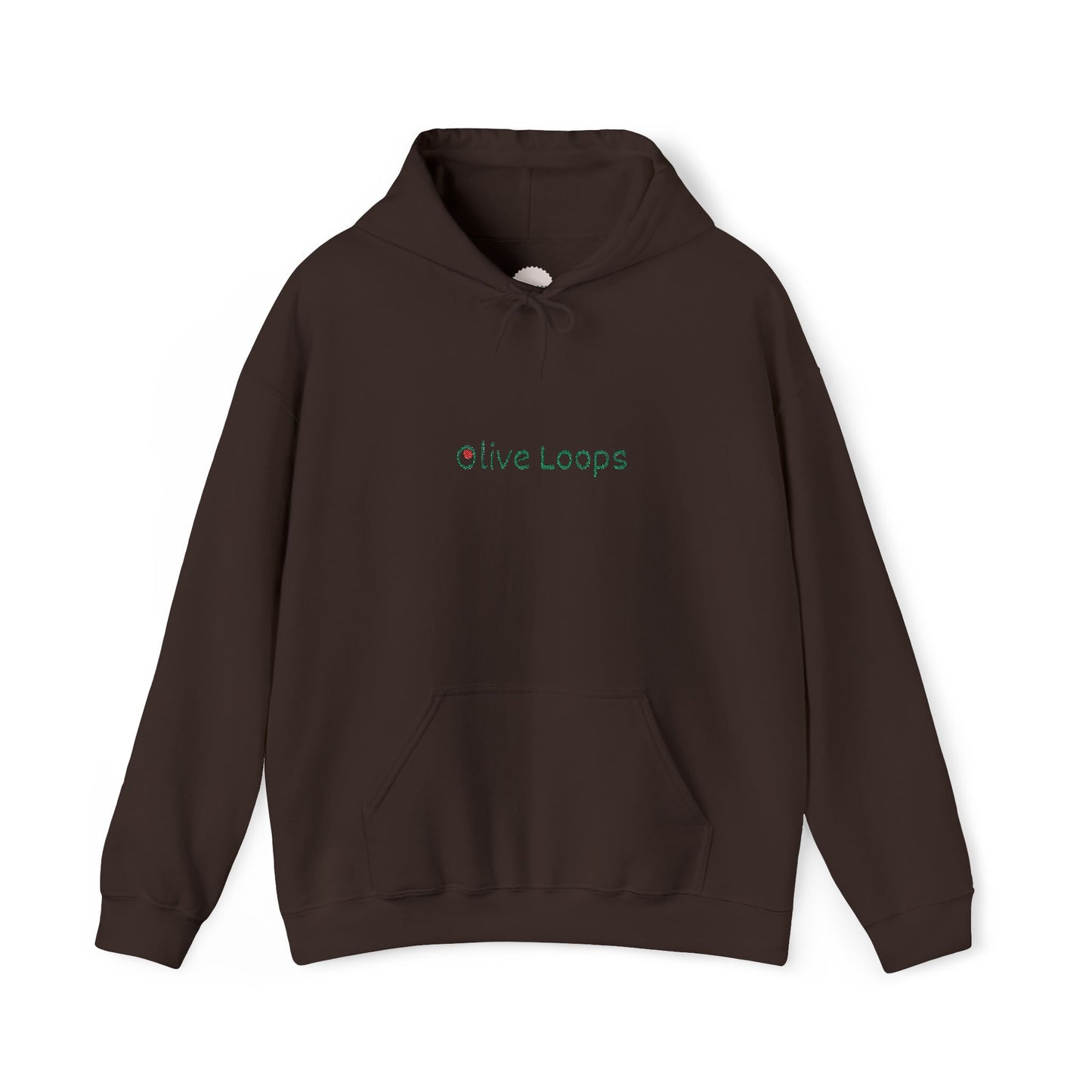 Olive Loops: Cozy Hoodie
