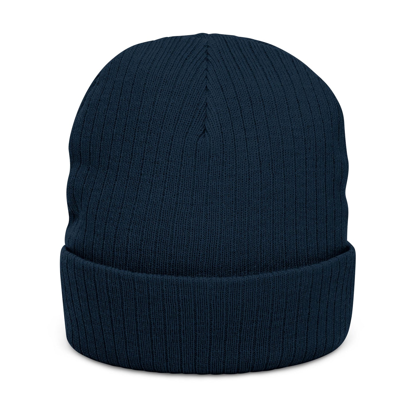 Olive Loops: Ribbed Knit Beanie