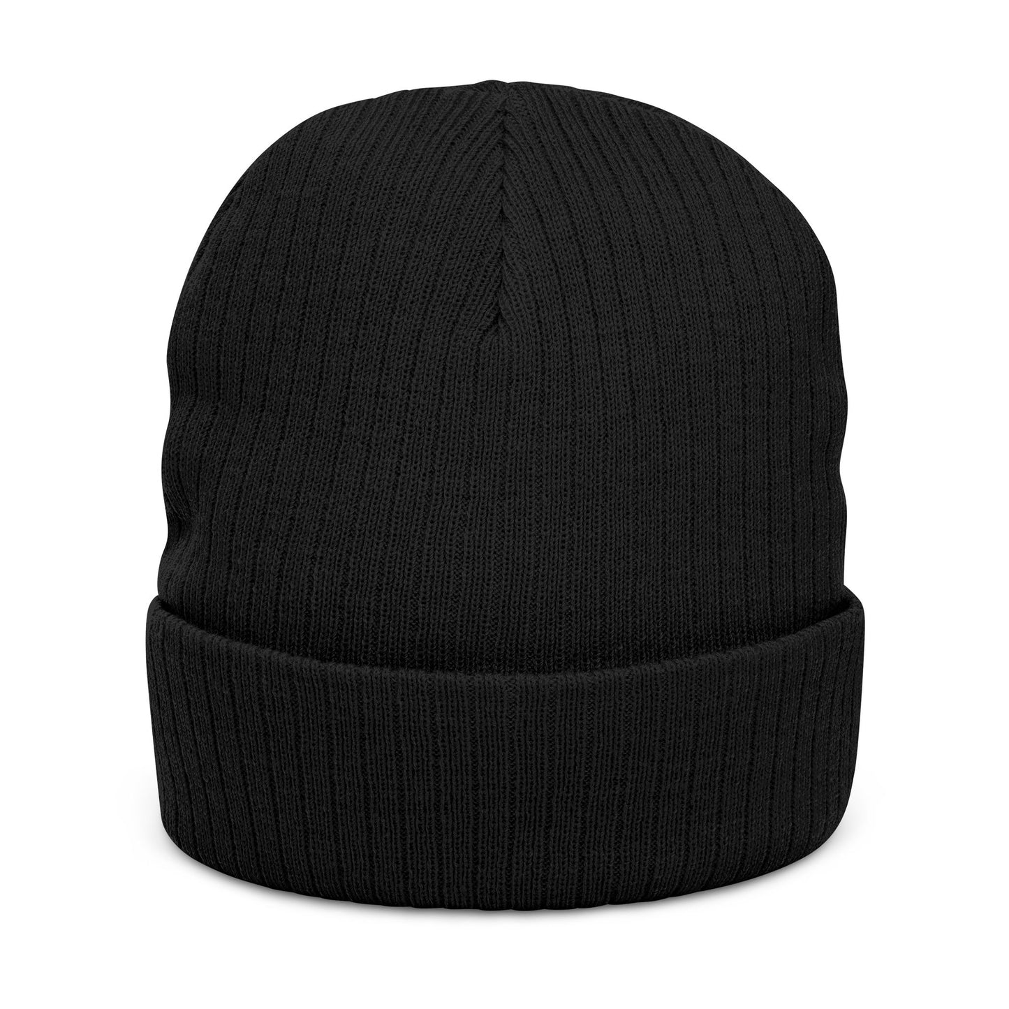 Olive Loops: Ribbed Knit Beanie