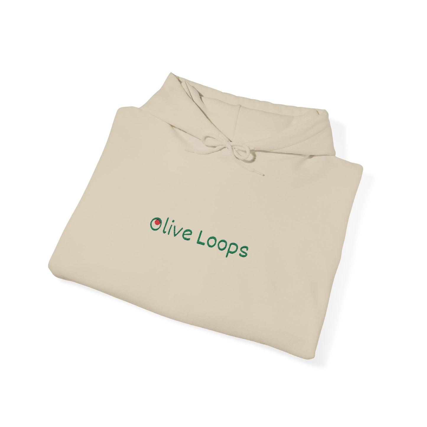 Olive Loops: Cozy Hoodie