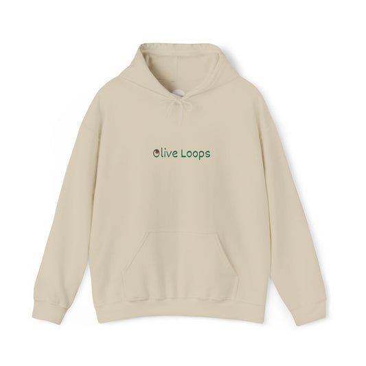 Olive Loops: Cozy Hoodie